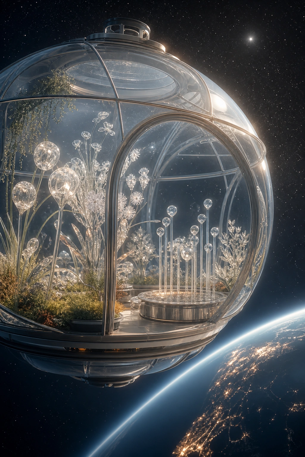 Glass Garden in Orbit