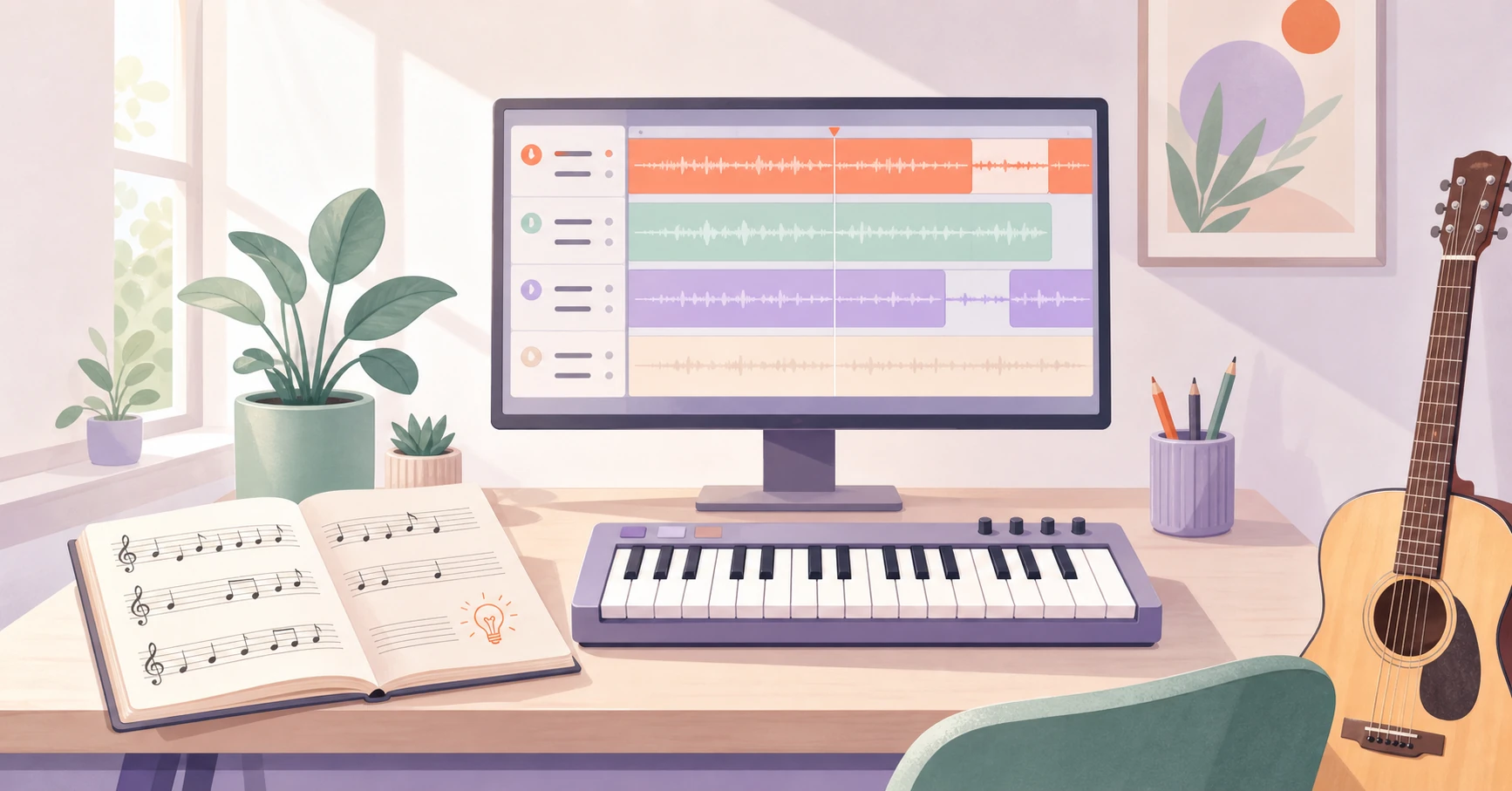 Musiciens-compositeurs music creation use case